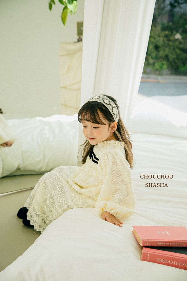 CHOUCHOU SHASHA - Korean Children Fashion - #Kfashion4kids - Lace Hairband - 2