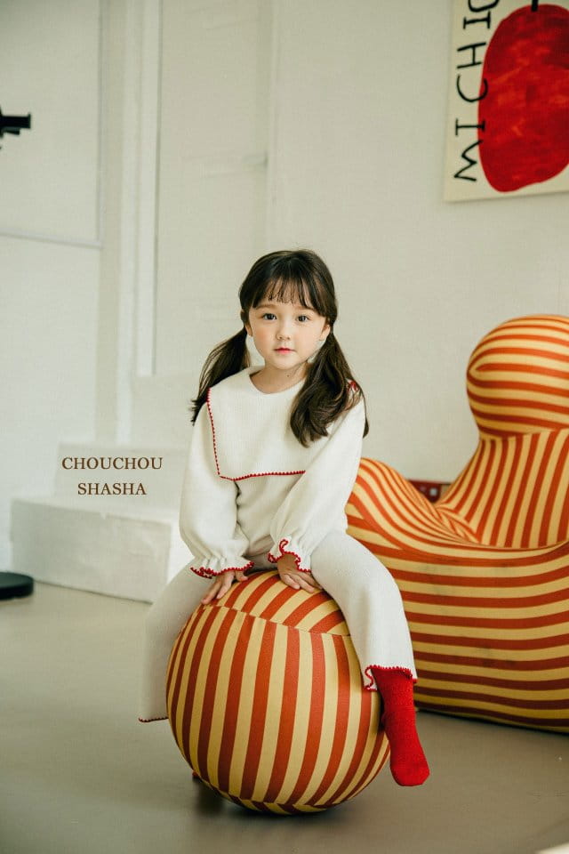 CHOUCHOU SHASHA - Korean Children Fashion - #Kfashion4kids - Melo Top Bottom Set - 10