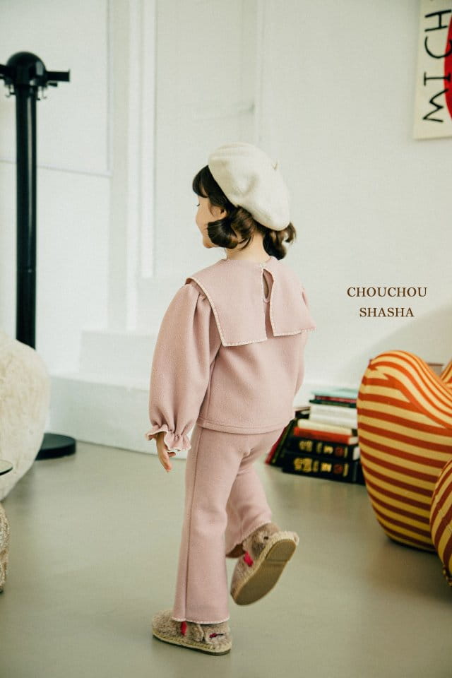 CHOUCHOU SHASHA - Korean Children Fashion - #Kfashion4kids - Melo Top Bottom Set - 11