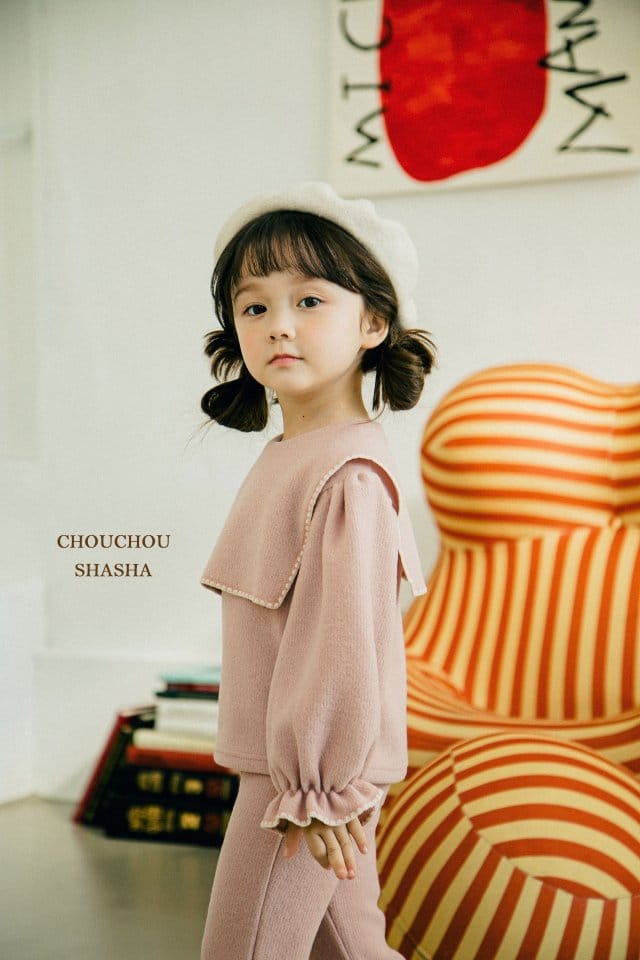 CHOUCHOU SHASHA - Korean Children Fashion - #Kfashion4kids - Melo Top Bottom Set - 12