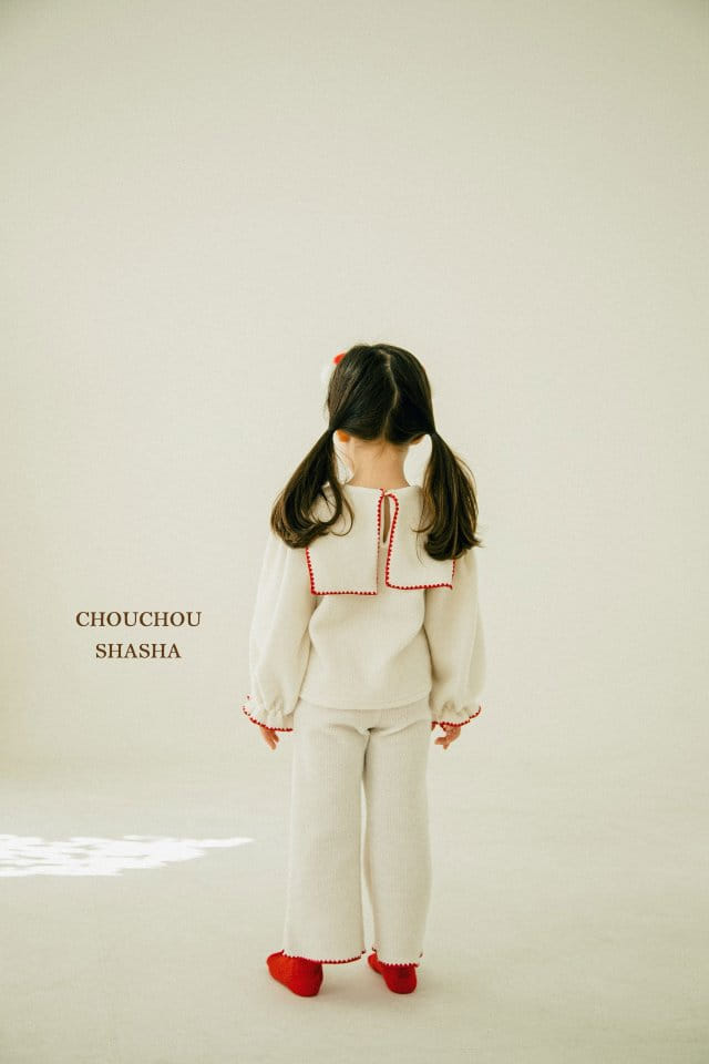 CHOUCHOU SHASHA - Korean Children Fashion - #Kfashion4kids - Melo Top Bottom Set - 7