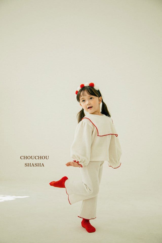 CHOUCHOU SHASHA - Korean Children Fashion - #Kfashion4kids - Melo Top Bottom Set - 9