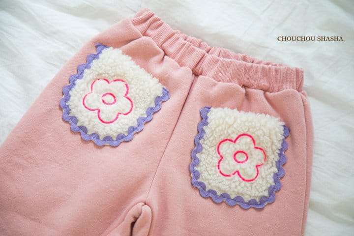 CHOUCHOU SHASHA - Korean Children Fashion - #Kfashion4kids - Rolly Embroidery Pants