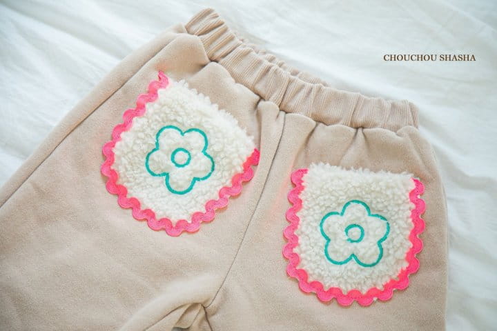 CHOUCHOU SHASHA - Korean Children Fashion - #Kfashion4kids - Rolly Embroidery Pants - 3