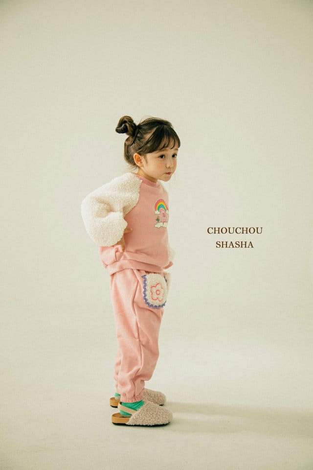 CHOUCHOU SHASHA - Korean Children Fashion - #Kfashion4kids - Rolly Embroidery Pants - 6