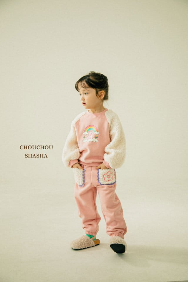 CHOUCHOU SHASHA - Korean Children Fashion - #Kfashion4kids - Rolly Embroidery Pants - 9