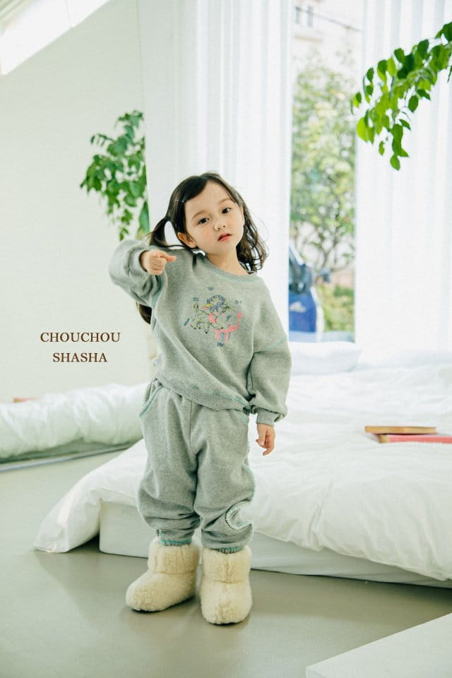 CHOUCHOU SHASHA - Korean Children Fashion - #Kfashion4kids - Pong Pong Sweatshirt