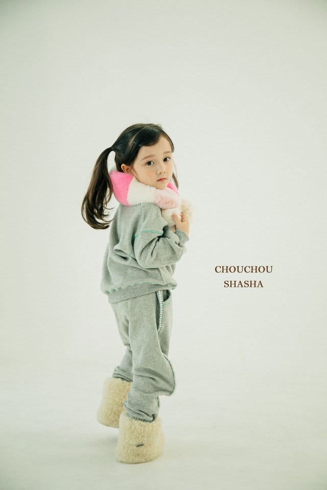CHOUCHOU SHASHA - Korean Children Fashion - #Kfashion4kids - Pong Pong Sweatshirt - 3