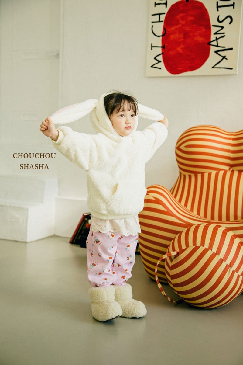 CHOUCHOU SHASHA - Korean Children Fashion - #Kfashion4kids - Rabbit Lace Pants - 4