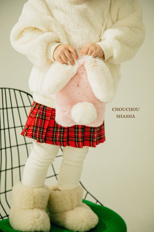 CHOUCHOU SHASHA - Korean Children Fashion - #Kfashion4kids - Check Skirt - 5