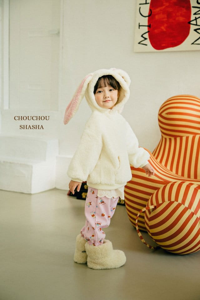 CHOUCHOU SHASHA - Korean Children Fashion - #Kfashion4kids - Rabbit Hoody - 12