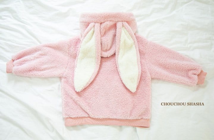 CHOUCHOU SHASHA - Korean Children Fashion - #Kfashion4kids - Rabbit Hoody - 2
