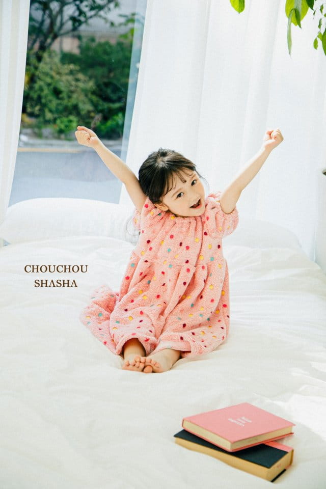 CHOUCHOU SHASHA - Korean Children Fashion - #Kfashion4kids - Dot Slip One-piece - 7