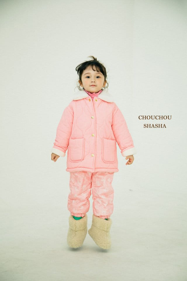 CHOUCHOU SHASHA - Korean Children Fashion - #Kfashion4kids - Ribbon Ski Pants - 2