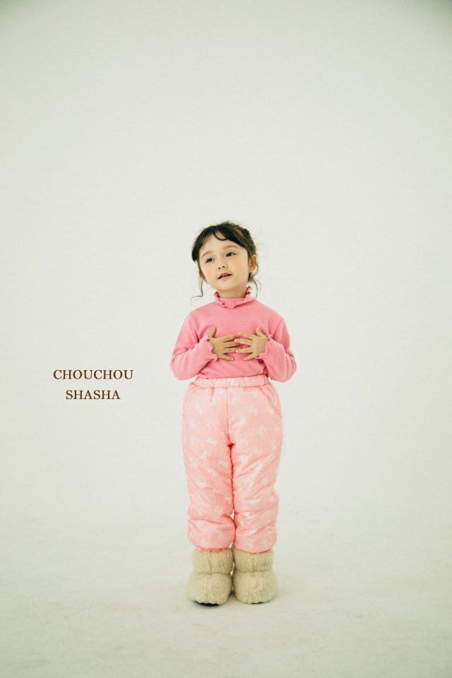 CHOUCHOU SHASHA - Korean Children Fashion - #Kfashion4kids - Ribbon Ski Pants - 6