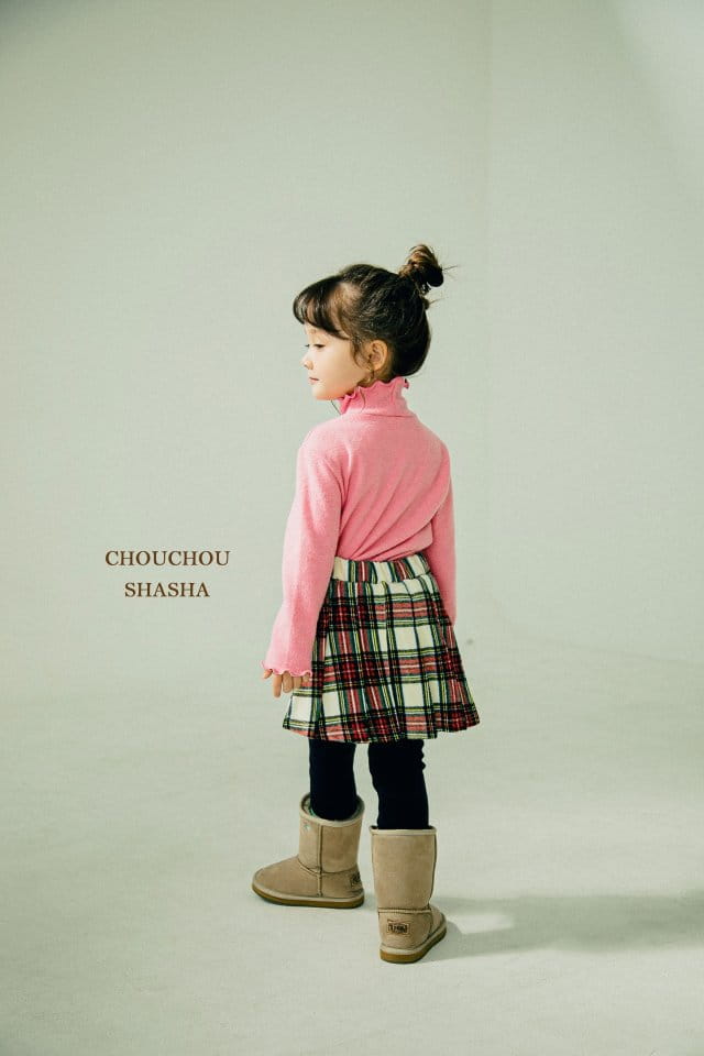 CHOUCHOU SHASHA - Korean Children Fashion - #Kfashion4kids - Sha Sha Fleece Turtleneck - 10