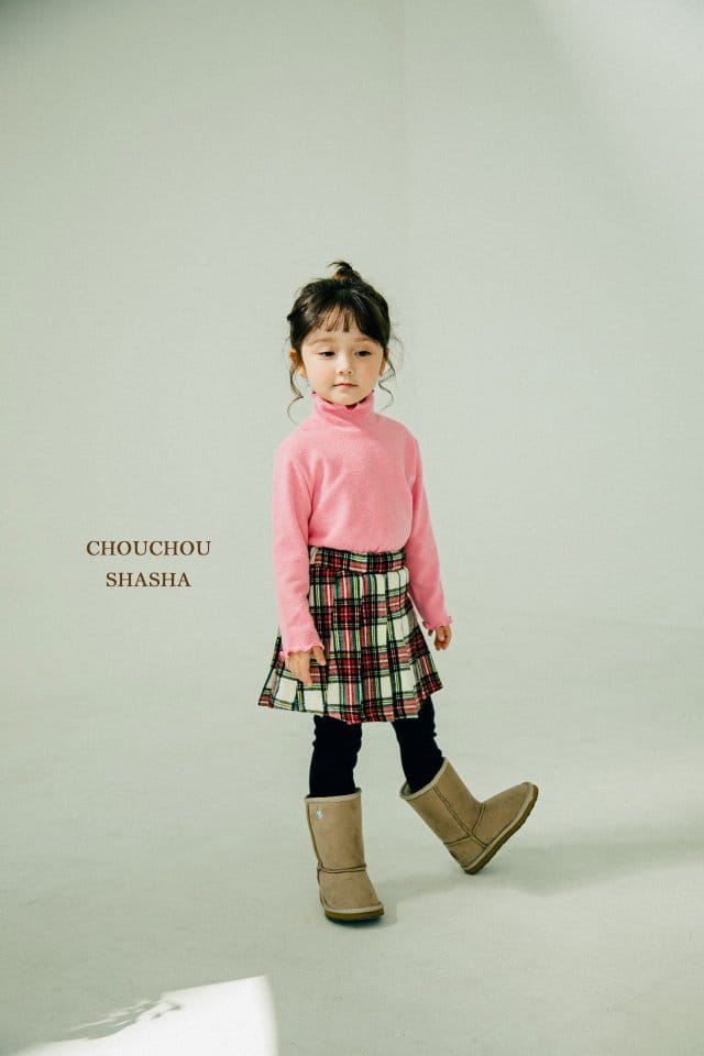 CHOUCHOU SHASHA - Korean Children Fashion - #Kfashion4kids - Sha Sha Fleece Turtleneck - 12