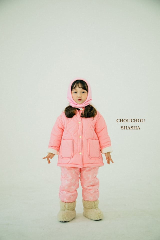 CHOUCHOU SHASHA - Korean Children Fashion - #Kfashion4kids - Hi Padding Coat - 3