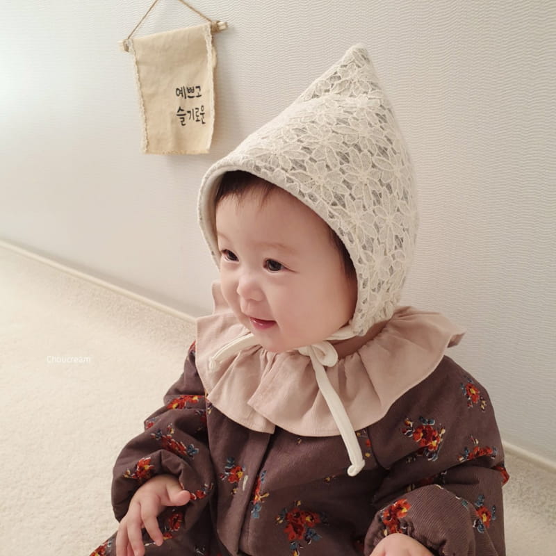 CHOUCREAM - Korean Children Fashion - #Kfashion4kids - Padding Flower Frill Bodysuit - 10