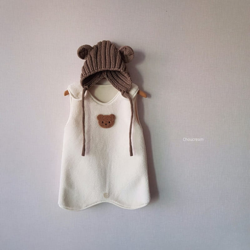 CHOUCREAM - Korean Children Fashion - #Kfashion4kids - Baby Bear Sleep Vest