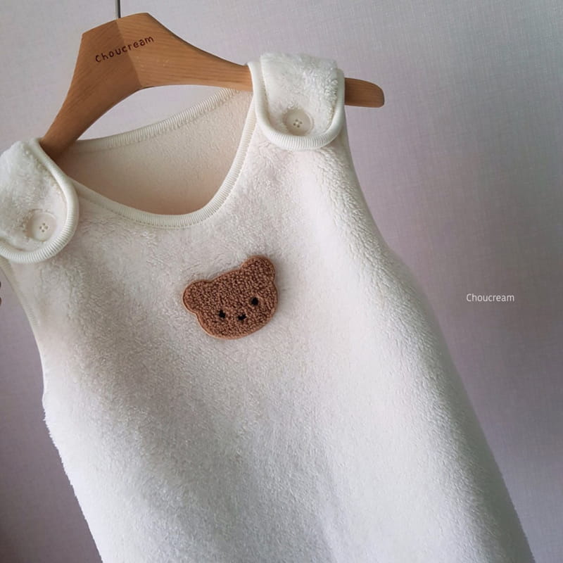 CHOUCREAM - Korean Children Fashion - #Kfashion4kids - Baby Bear Sleep Vest - 4