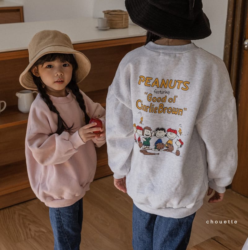 CHOUETTE - Korean Children Fashion - #Kfashion4kids - Charlie Friends Sweatshirt