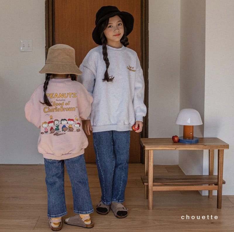 CHOUETTE - Korean Children Fashion - #Kfashion4kids - Charlie Friends Sweatshirt - 3