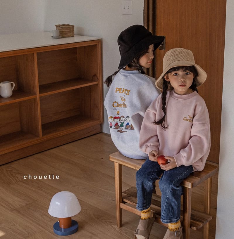 CHOUETTE - Korean Children Fashion - #Kfashion4kids - Charlie Friends Sweatshirt - 7