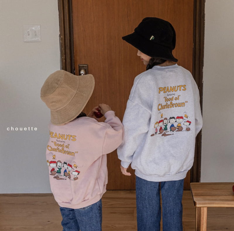 CHOUETTE - Korean Children Fashion - #Kfashion4kids - Charlie Friends Sweatshirt - 8