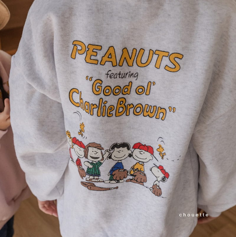 CHOUETTE - Korean Children Fashion - #Kfashion4kids - Charlie Friends Sweatshirt - 9