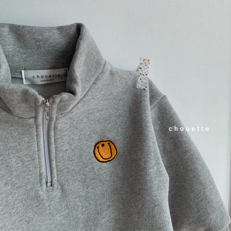 CHOUETTE - Korean Children Fashion - #Kfashion4kids - Smile Anorak Sweatshirt - 10