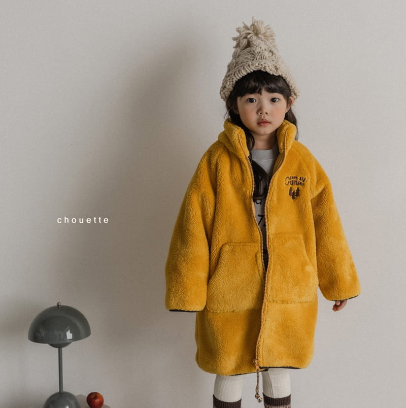 CHOUETTE - Korean Children Fashion - #Kfashion4kids - Teddy Pleats Long Jumper