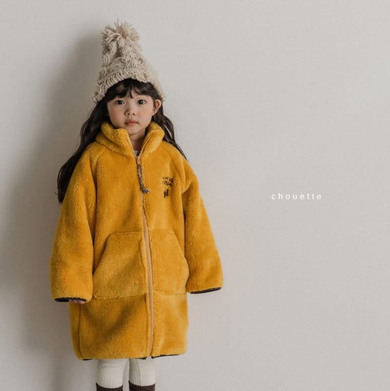 CHOUETTE - Korean Children Fashion - #Kfashion4kids - Teddy Pleats Long Jumper - 7