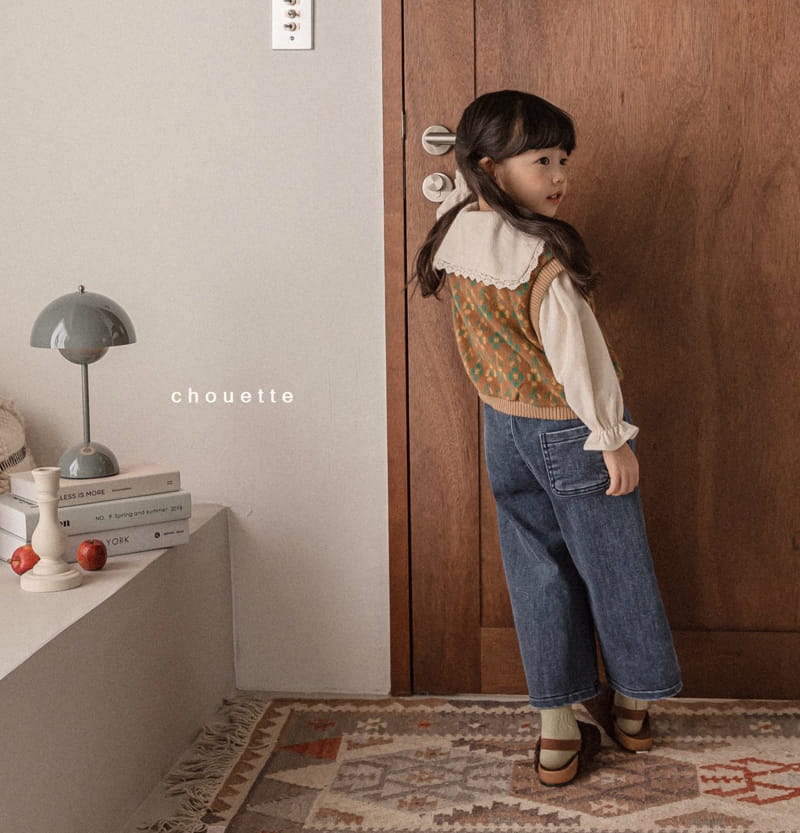 CHOUETTE - Korean Children Fashion - #Kfashion4kids - Jacquard Fleece Vest - 4