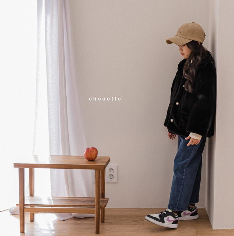 CHOUETTE - Korean Children Fashion - #Kfashion4kids - Fleece Wrinkle Jeans - 11