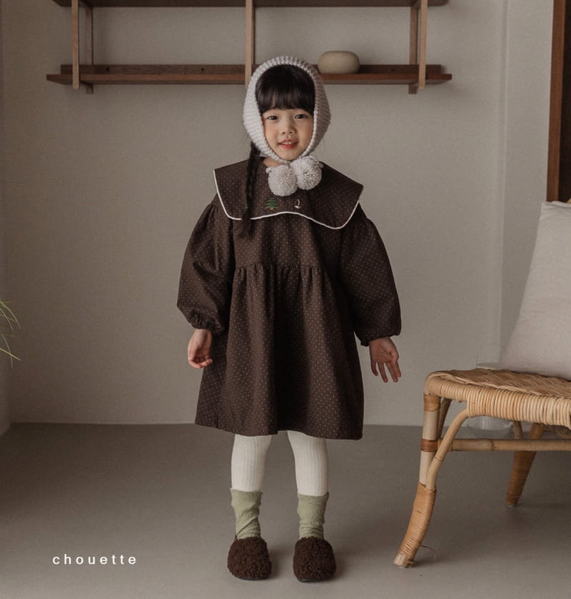 CHOUETTE - Korean Children Fashion - #Kfashion4kids - Tree Embroidery One-piece - 4