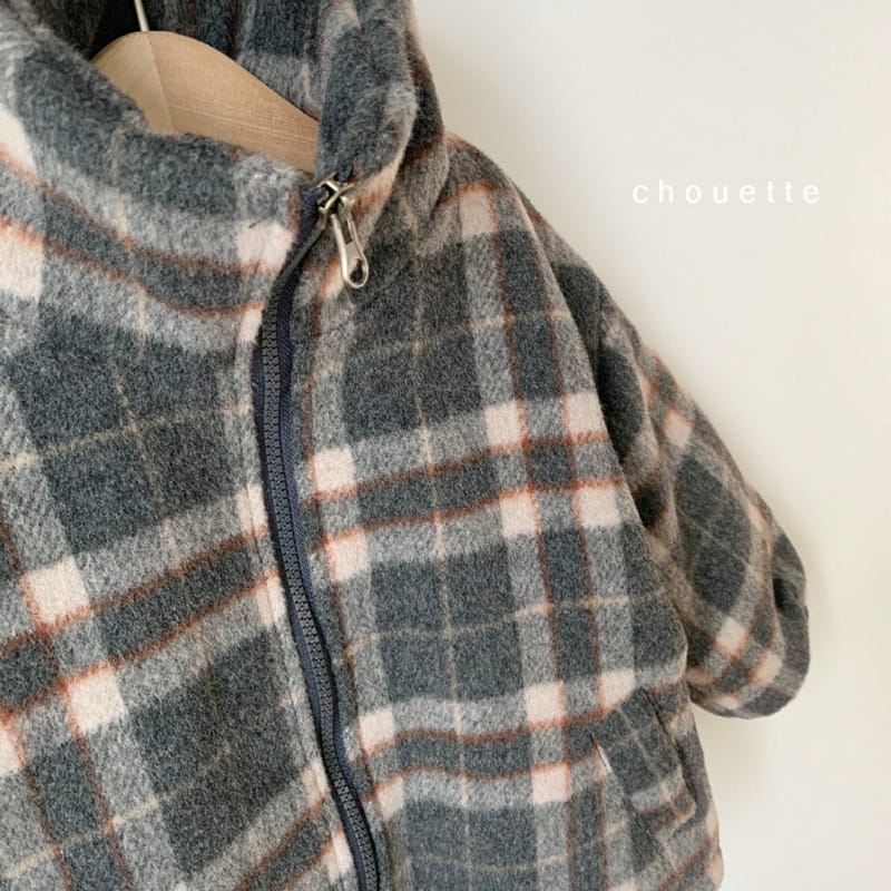 CHOUETTE - Korean Children Fashion - #Kfashion4kids - Hailey Check Jumper  - 12