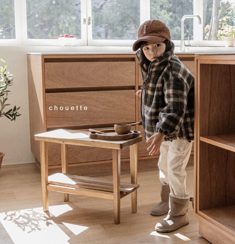 CHOUETTE - Korean Children Fashion - #Kfashion4kids - Hailey Check Jumper  - 3