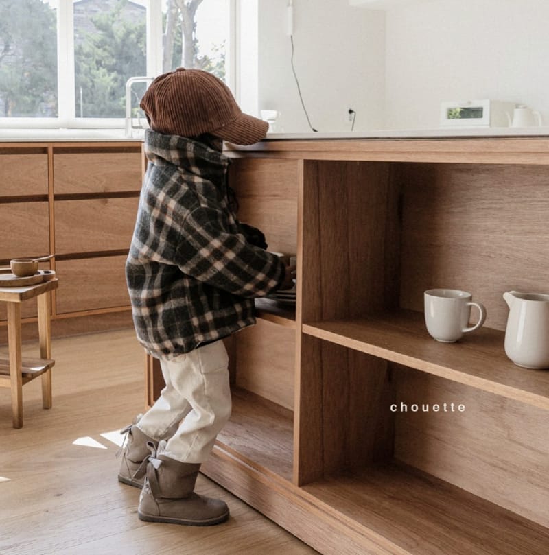 CHOUETTE - Korean Children Fashion - #Kfashion4kids - Hailey Check Jumper  - 4