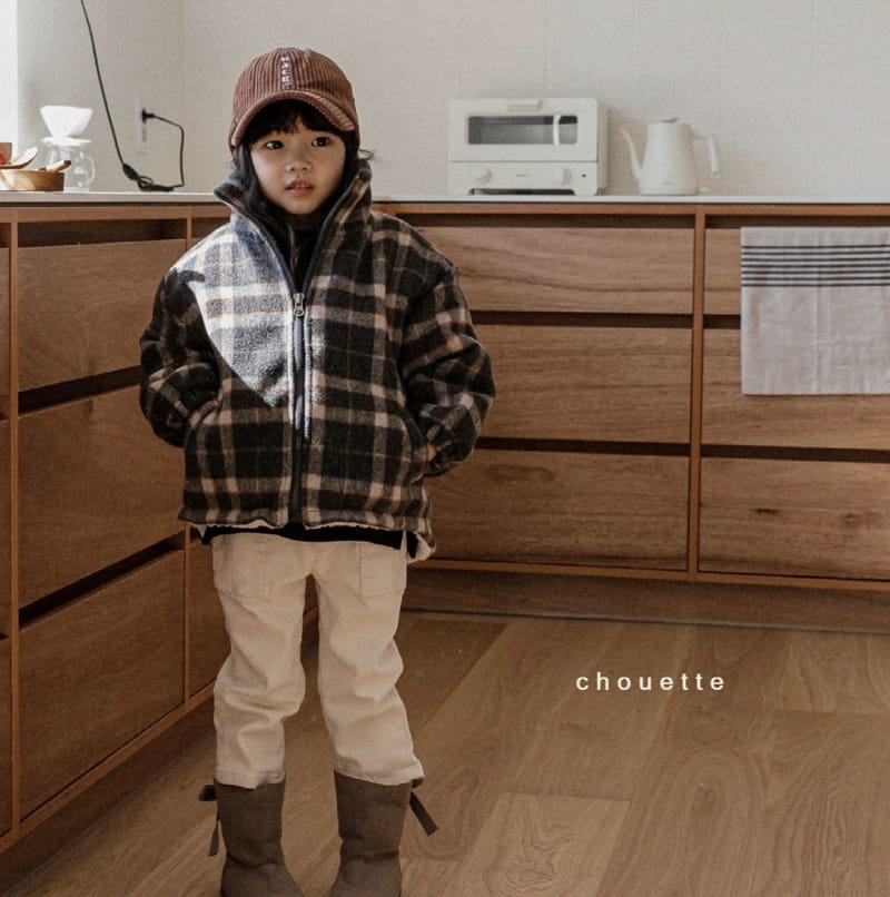 CHOUETTE - Korean Children Fashion - #Kfashion4kids - Hailey Check Jumper  - 8