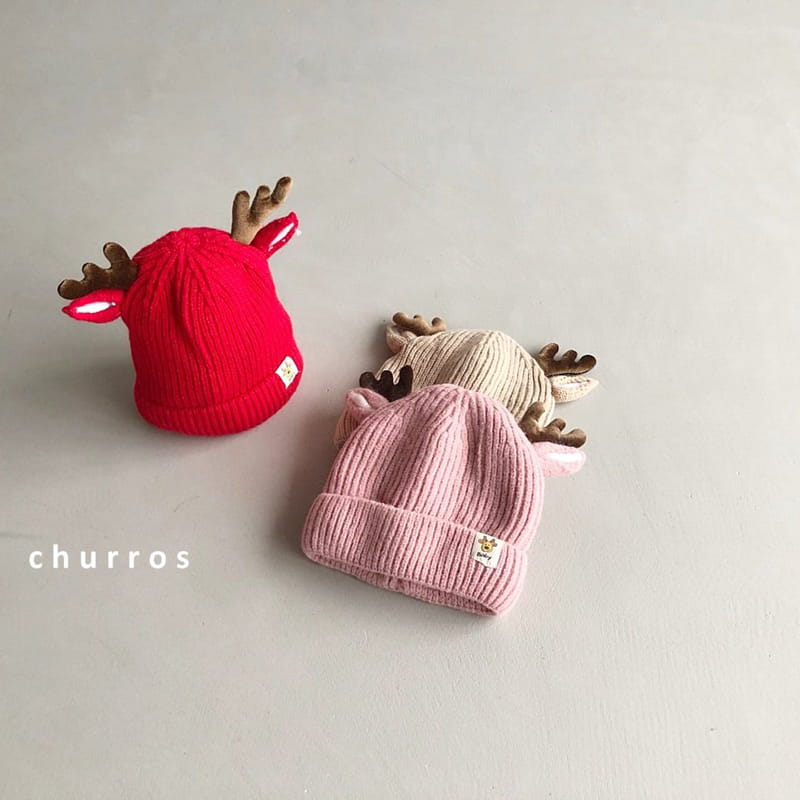 CHURROS - Korean Children Fashion - #Kfashion4kids - Rudolf Beanie - 12