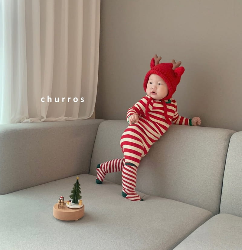 CHURROS - Korean Children Fashion - #Kfashion4kids - Rudolf Beanie - 7