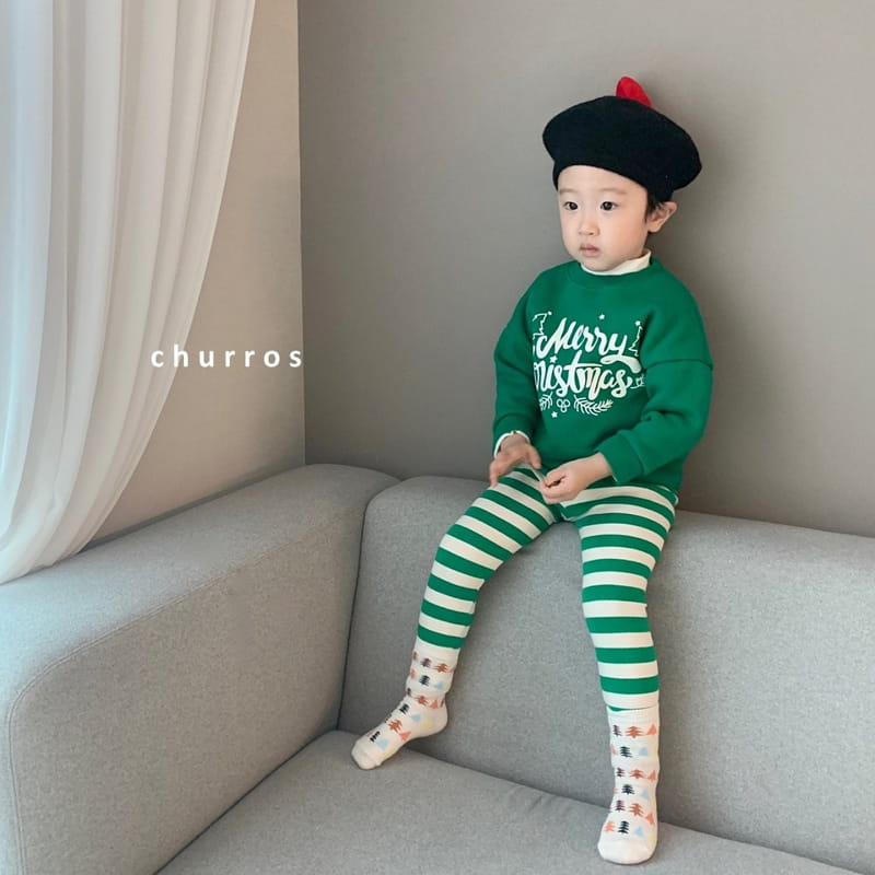 CHURROS - Korean Children Fashion - #Kfashion4kids - Merry Christmas Sweatshirt - 5