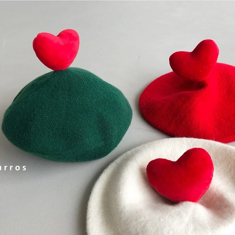 CHURROS - Korean Children Fashion - #Kfashion4kids - Hear Beret Hat - 11