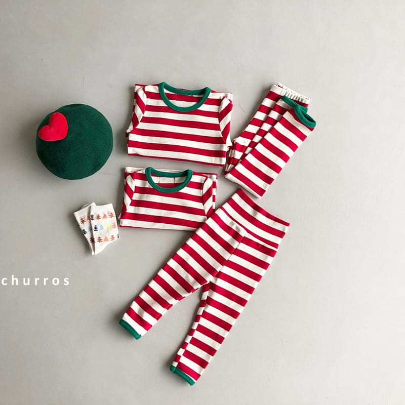 CHURROS - Korean Children Fashion - #Kfashion4kids - Stripes Easywear - 11