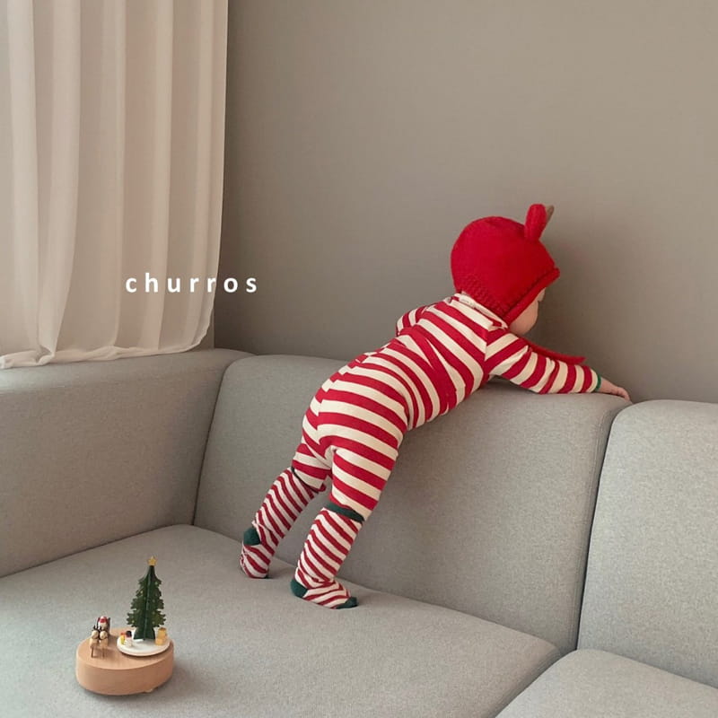 CHURROS - Korean Children Fashion - #Kfashion4kids - Stripes Easywear - 7