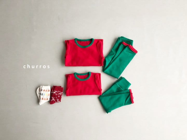 CHURROS - Korean Children Fashion - #Kfashion4kids - Santa Combi Easywear