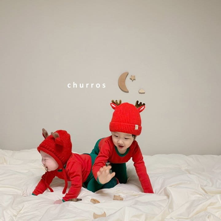 CHURROS - Korean Children Fashion - #Kfashion4kids - Santa Combi Easywear - 3