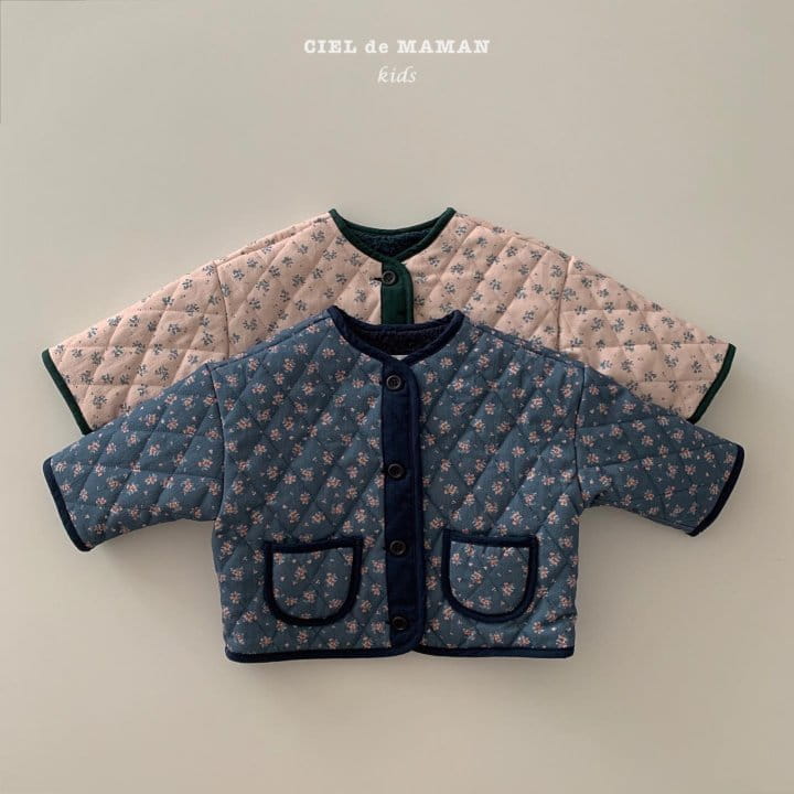CIEL DE MAMAN - Korean Children Fashion - #Kfashion4kids - Mom Flower Warm Jumper
