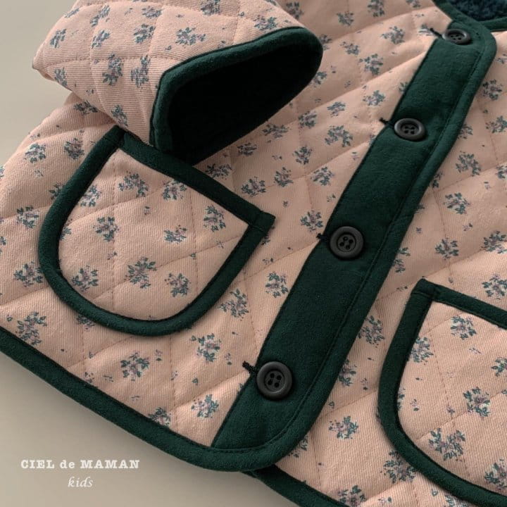 CIEL DE MAMAN - Korean Children Fashion - #Kfashion4kids - Flower Warm Jumper - 12
